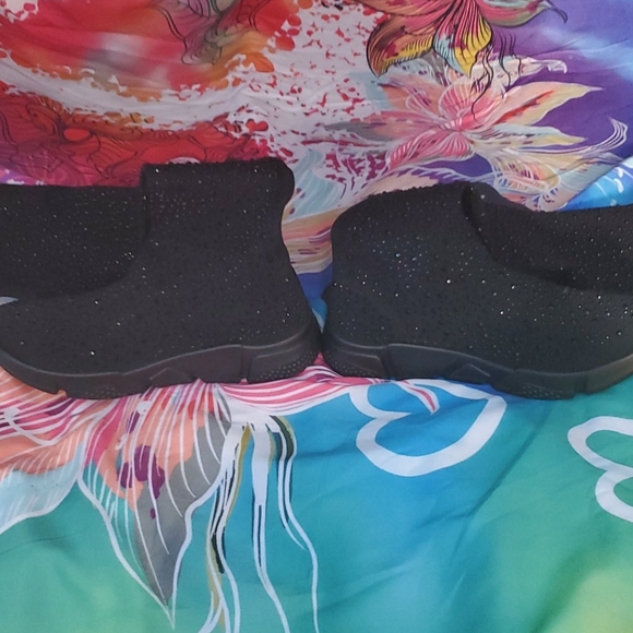 KNEE HIGH RHINESTONE SNEAKERS - Picture 6 of 15